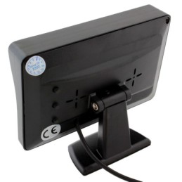 Auton LCD-näyttö peruutusKameralle 4,3" | Kompakti ajoneuvonäyttö säädettävällä jalustalla.