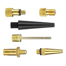 Venttiiliadapterisarja 24 osaa | Presta, Dunlop, Schrader & Neulat