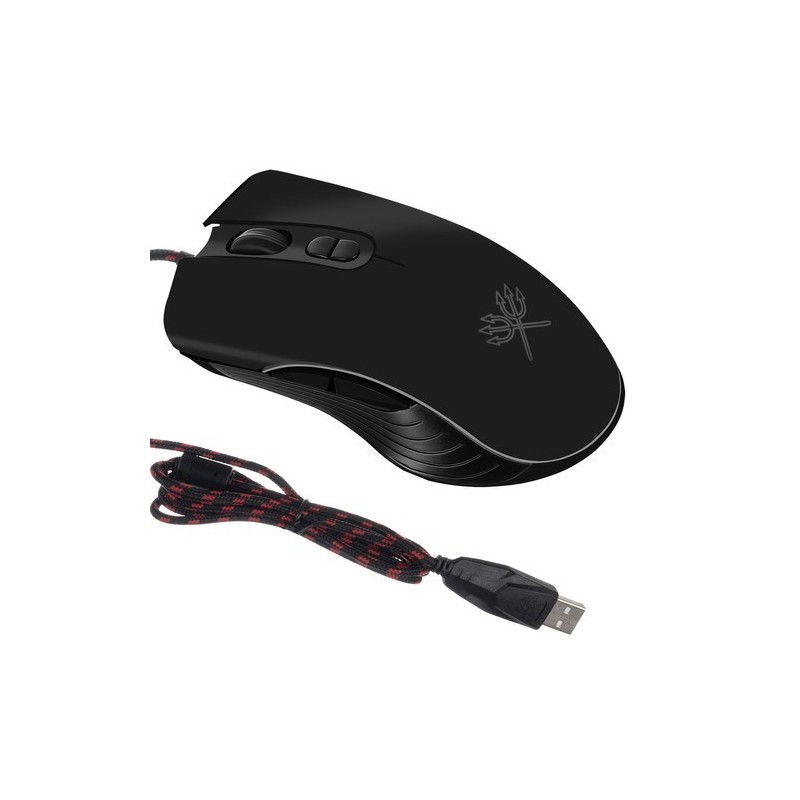 RGB-pelihiiri 1200-7200 DPI | Ergonominen 7 painikkeen pelihiiri