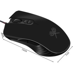 RGB-pelihiiri 1200-7200 DPI | Ergonominen 7 painikkeen pelihiiri