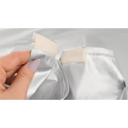 Parturikaulus hiustenleikkuuseen | Hopea | Kerää hiukset