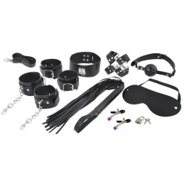 BDSM-aloituspakkaus 13 osaa | Säädettävät kahleet & Peitsi
