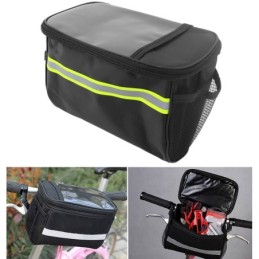 Polttopyörän Ohjaustankolaukku 3.5 L | Vesitiivis Pyörälaukku Heijastimilla