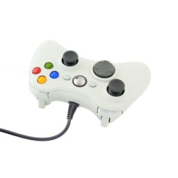 Xbox 360 & PC Peliohjain USB | Valkoinen Langallinen Controller