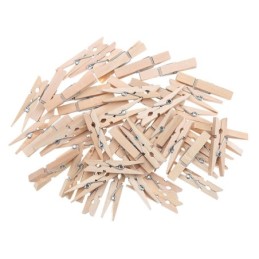 Koristepyykkipojat 20 kpl Setti | Puupyykkipojat Scrapbookingiin