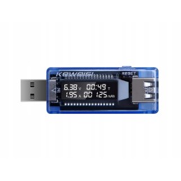 Digitaalinen USB-jännitemittari | Ampeerimittari ja testeri USB 3.0 -yhteensopiva