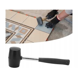 Rekyylitön Kumivasara 25 cm | Hellävarainen Kivetyksiin ja Peltitöihin