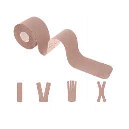 Kinesioteippi Pro 5m x 5cm | Tuki lihaksille ja nivelille