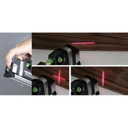 3-in-1 Laserpassi & Mittanauha 2,5 m | Tarkka Linjalaser