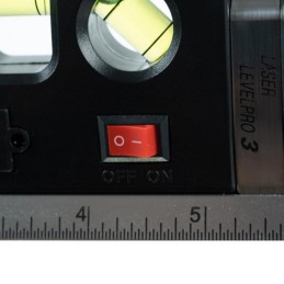 3-in-1 Laserpassi & Mittanauha 2,5 m | Tarkka Linjalaser