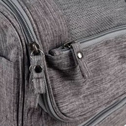 Tilava Matkakosmetiikkalaukku Ripustuskoukulla | Harmaa