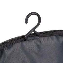 Tilava Matkakosmetiikkalaukku Ripustuskoukulla | Harmaa