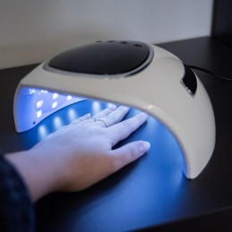 Ammattitason UV/LED-kynsilamppu 48W | Low Heat Mode & Sensori