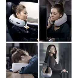 Hierova Niskatyyny Lämmityksellä | Memory Foam | USB-ladattava