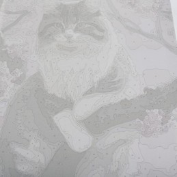 Maalaus numeroiden mukaan: Kissa | Canvas puukehyksellä 40x50cm