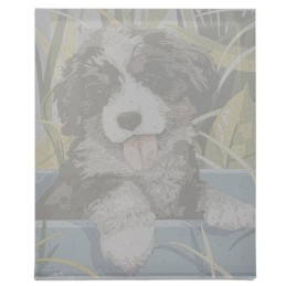 Maalaus numeroiden mukaan: Koira | Canvas puukehyksellä 40x30cm