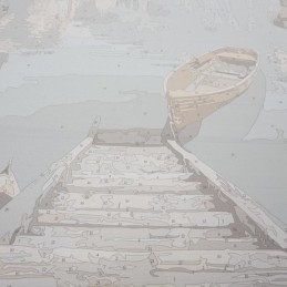 Maalaus numeroiden mukaan: Vuoristomaisema | Canvas puukehyksellä