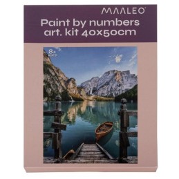 Maalaus numeroiden mukaan: Vuoristomaisema | Canvas puukehyksellä