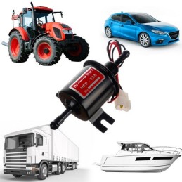 Sähköinen Polttoainepumppu 12V | 80-120 l/h | Bensiini & Diesel