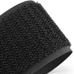 Itsekiinnittyvä Tarranauha 2,5 cm x 5 m | Vahva Liima | Musta