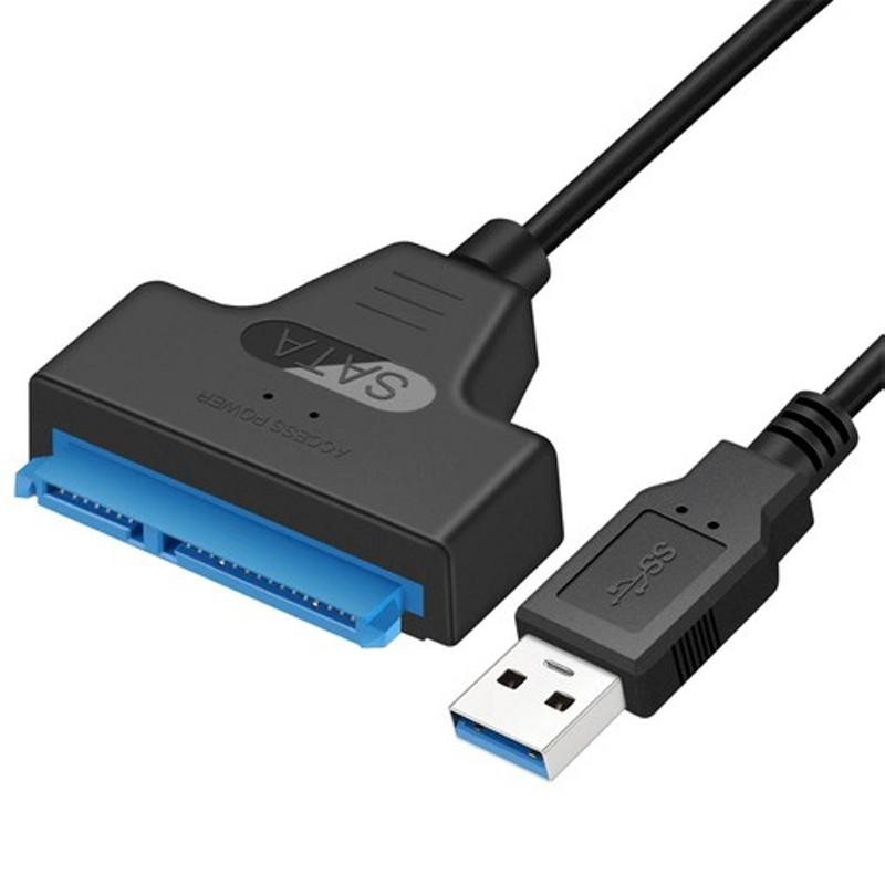 SATA–USB 3.0 Adapteri 2,5" SSD/HDD | 6 Gb/s | Plug & Play