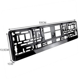 Rekisterikilven Kehykset 2 kpl | Universaali & Kestävä Musta