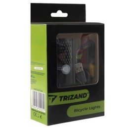 Ladattava LED-pyöränvalosarja USB | IPX6 Vedenpitävä | Etu- & Takavalo