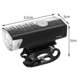 Ladattava LED-pyöränvalosarja USB | IPX6 Vedenpitävä | Etu- & Takavalo