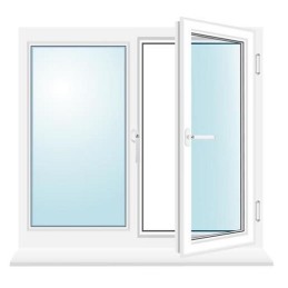 Lukittava ikkunakahva avaimella | Valkoinen ja yleismallinen