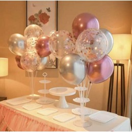 Ilmapalloteline XXL 93 cm | Teline 7 ilmapallolle | Juhlakoriste