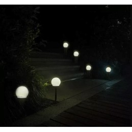 Aurinkokennolamppu Setti 6 kpl | Kylmä Valkoinen LED | IP44