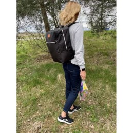 Lentoreppu ja läpinäkyvä kosmetiikkalaukku 38x24x18cm | Käsimatkatavara lentokoneeseen