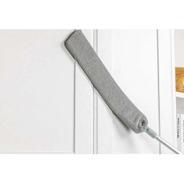 Teleskooppinen pölyhuiska 250 cm | 2 Vaihtopäätä | Taivutettava