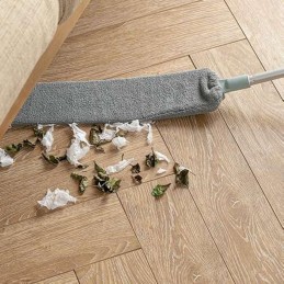 Teleskooppinen pölyhuiska 250 cm | 2 Vaihtopäätä | Taivutettava