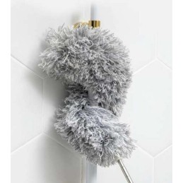 Teleskooppinen pölyhuiska 250 cm | 2 Vaihtopäätä | Taivutettava