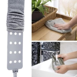 Teleskooppinen pölyhuiska 250 cm | 2 Vaihtopäätä | Taivutettava