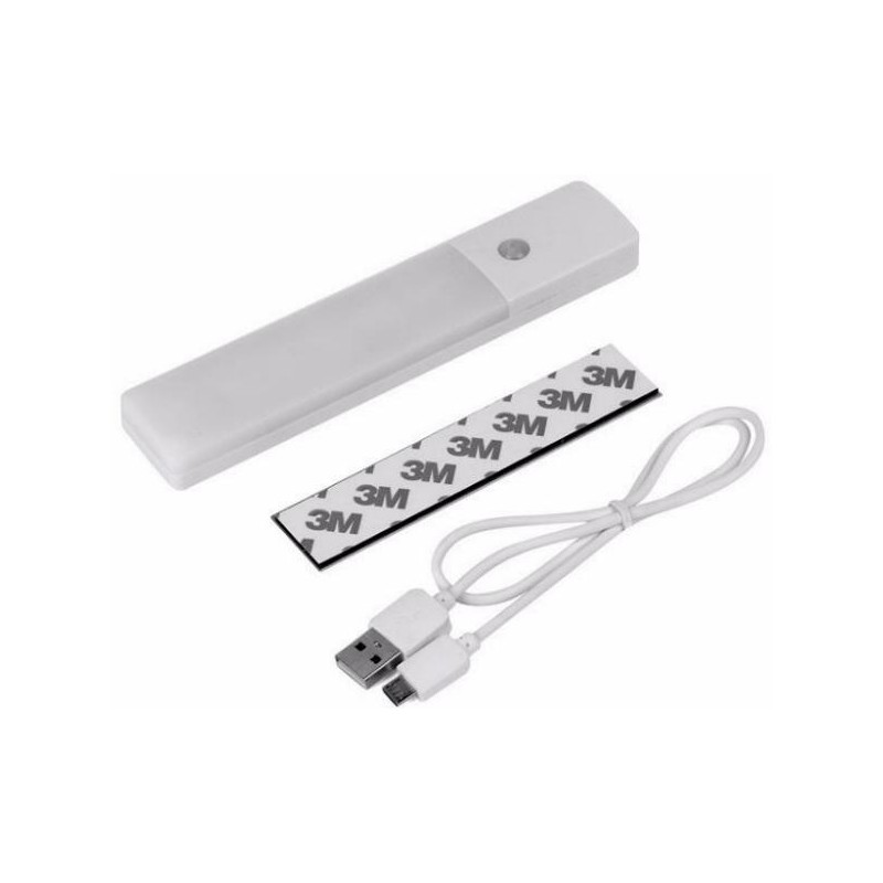 Ladattava LED-liiketunnistinvalaisin | USB | Magneettikiinnitys