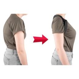 Ryhdinkorjaaja Säädettävä | Selkätuki Pehmusteilla | Ryhtiliivi