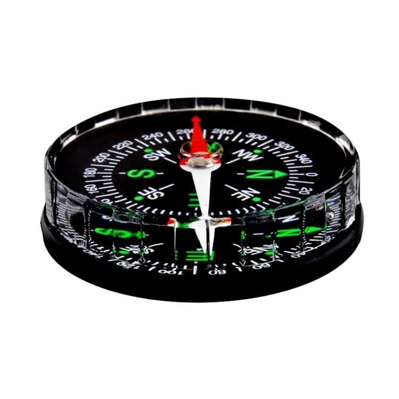 Taskukompassi retkeilyyn | Kevyt ja tarkka | Peruskompassi