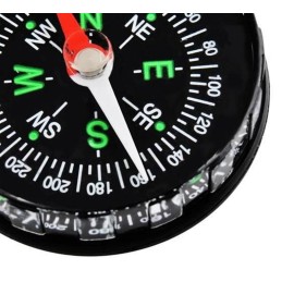 Taskukompassi retkeilyyn | Kevyt ja tarkka | Peruskompassi