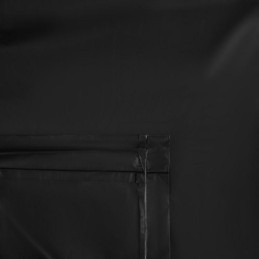 Vahva Sadetakki Neppareilla & Hupulla | Musta Unisex-malli