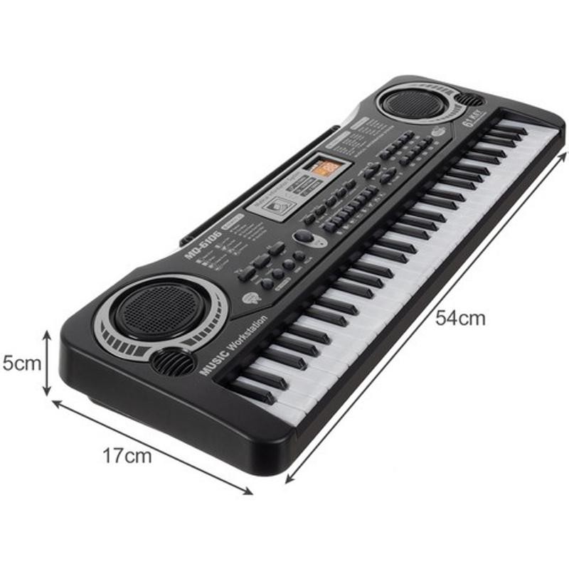 Keyboard ohjauspaneeli äänenvoimakkuuden ja tempon säädöllä