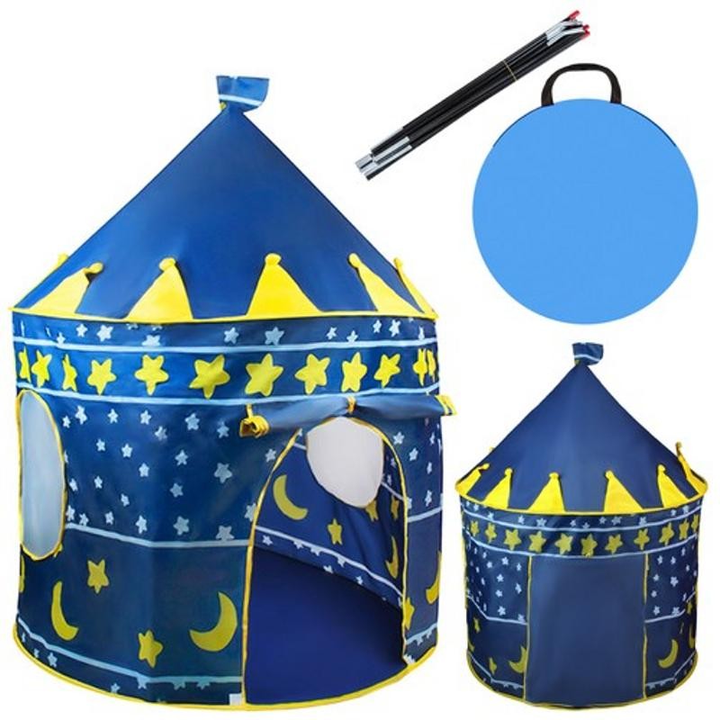 Lasten tummansininen linnateltta  "Royal Palace"