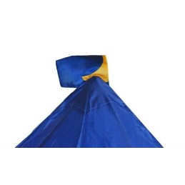 Lasten Linnateltta 135x105 cm | Tummansininen Leikkilinna Sisälle ja Ulos