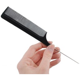 Kampaajasarja kampa 10 kpl | Lämmönkestävä & Hellävarainen | Musta