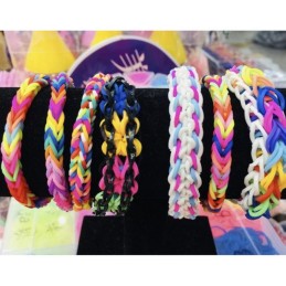 DIY Kuminauhasetti XXL 4400 kpl | Korujen Tekosetti | Kutomakehys