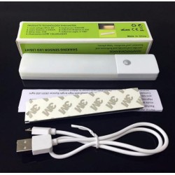 Ladattava LED-liiketunnistinvalaisin | USB | Magneettikiinnitys