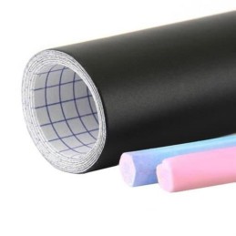 Itsekiinnittyvä Liitutaulukalvo 45x200 cm + Liidut