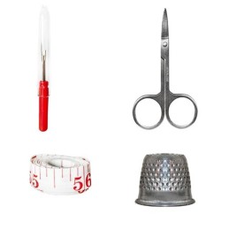 Ompelutarvikesarja etuissa 70 osaa | Matkaompelusetti