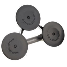 Alumiininen kolmoisimukuppi 150 kg BIGSTREN | Jämäkkä lasin- ja laatanostin